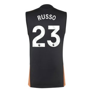 2026-2027 Arsenal Training Sleeveless Jersey (Black) (Russo 23)