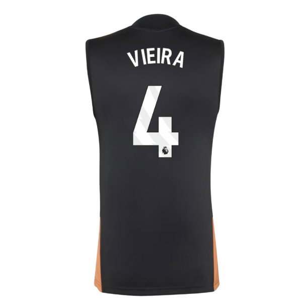 2026-2027 Arsenal Training Sleeveless Jersey (Black) (Vieira 4)
