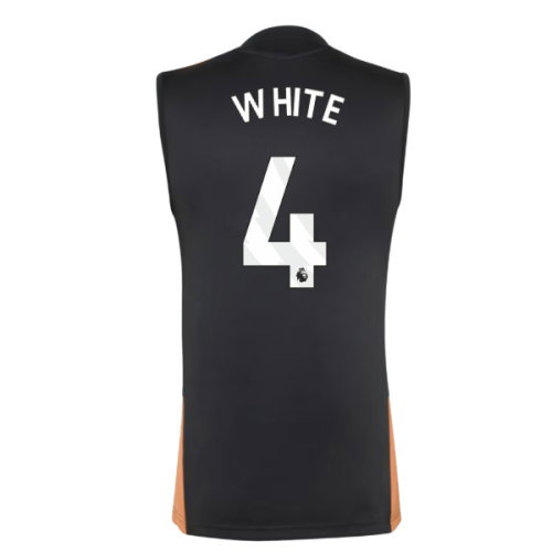 2026-2027 Arsenal Training Sleeveless Jersey (Black) (White 4)