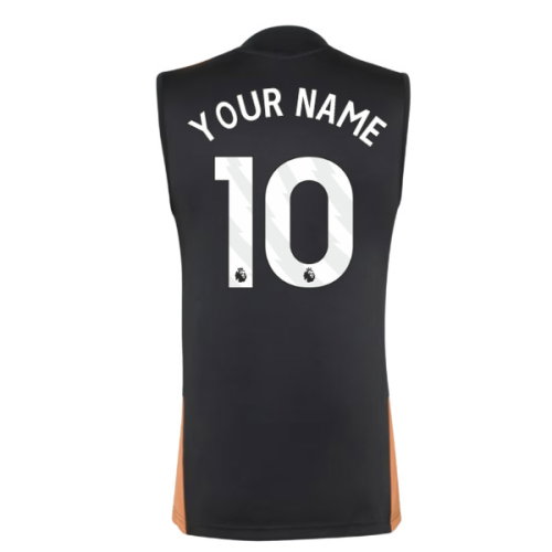 2026-2027 Arsenal Training Sleeveless Jersey (Black) (Your Name)