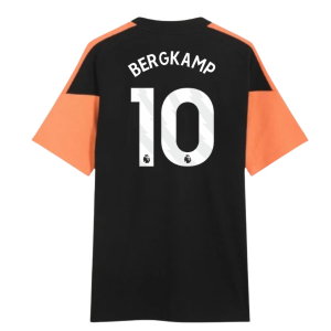 2026-2027 Arsenal Training Tee (Black) (Bergkamp 10)