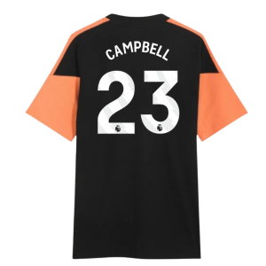 2026-2027 Arsenal Training Tee (Black) (Campbell 23)