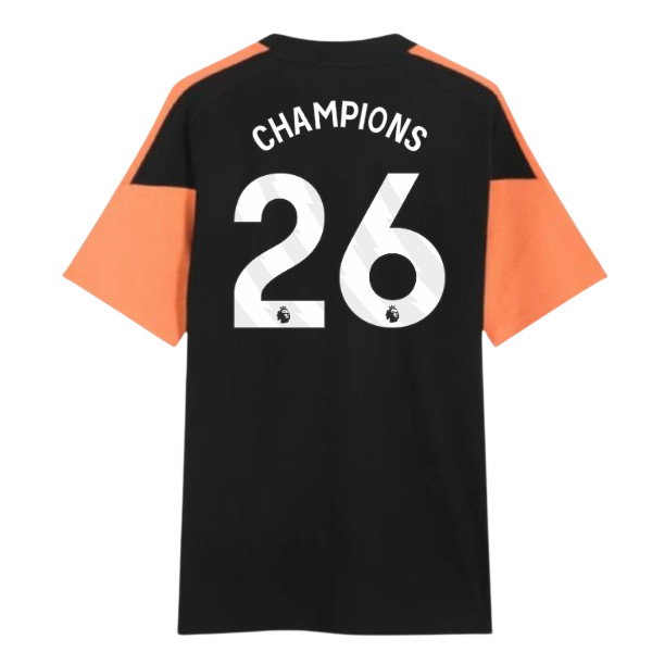 2026-2027 Arsenal Training Tee (Black) (Champions 26)