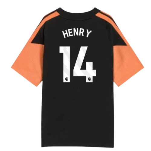 2026-2027 Arsenal Training Tee (Black) - Kids (Henry 14)