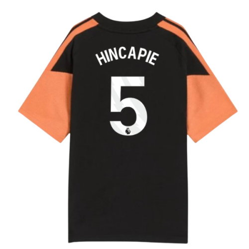 2026-2027 Arsenal Training Tee (Black) - Kids (Hincapie 5)