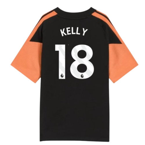 2026-2027 Arsenal Training Tee (Black) - Kids (Kelly 18)