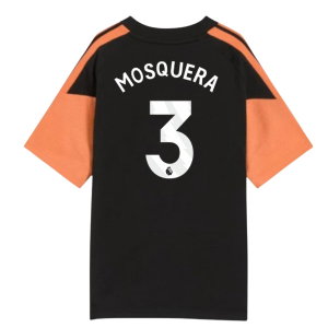 2026-2027 Arsenal Training Tee (Black) - Kids (Mosquera 3)
