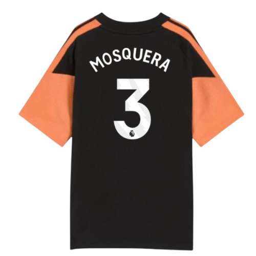 2026-2027 Arsenal Training Tee (Black) - Kids (Mosquera 3)
