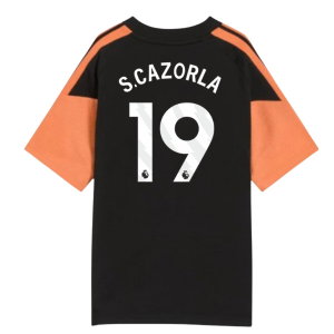 2026-2027 Arsenal Training Tee (Black) - Kids (S.Cazorla 19)