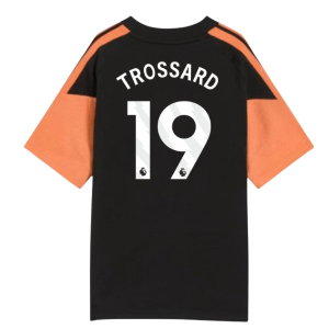 2026-2027 Arsenal Training Tee (Black) - Kids (Trossard 19)
