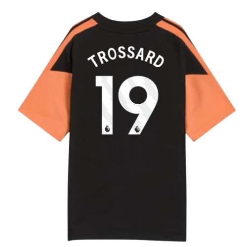 2026-2027 Arsenal Training Tee (Black) - Kids (Trossard 19)