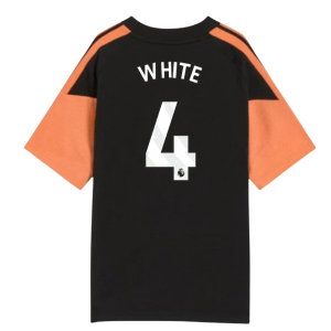 2026-2027 Arsenal Training Tee (Black) - Kids (White 4)