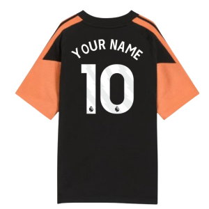 2026-2027 Arsenal Training Tee (Black) - Kids (Your Name)