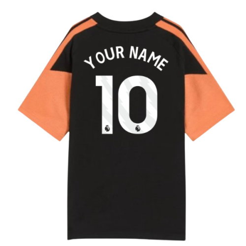 2026-2027 Arsenal Training Tee (Black) - Kids (Your Name)