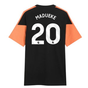 2026-2027 Arsenal Training Tee (Black) (Madueke 20)