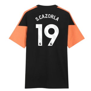 2026-2027 Arsenal Training Tee (Black) (S.Cazorla 19)
