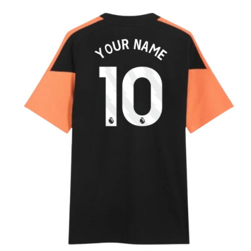 2026-2027 Arsenal Training Tee (Black) (Your Name)
