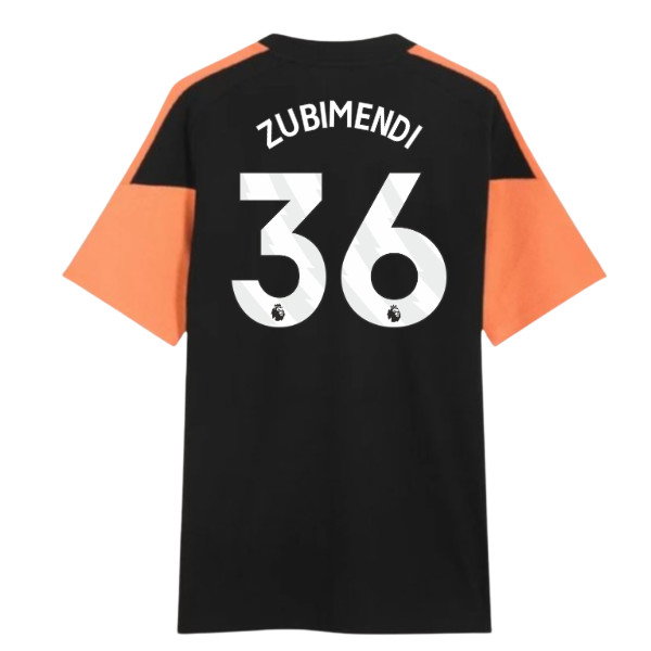 2026-2027 Arsenal Training Tee (Black) (Zubimendi 36)