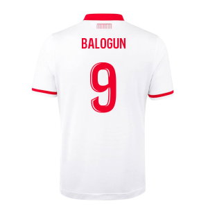 2026-2027 AS Monaco Home Shirt (Kids) (Balogun 9)