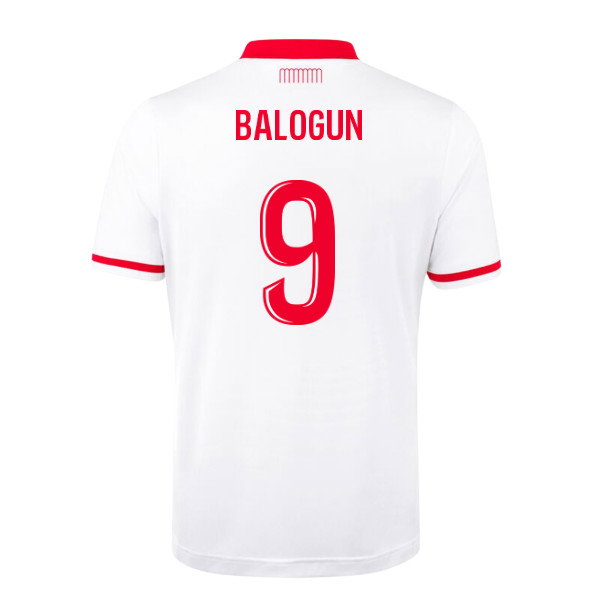 2026-2027 AS Monaco Home Shirt (Kids) (Balogun 9)