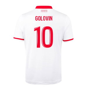 2026-2027 AS Monaco Home Shirt (Kids) (Golovin 10)