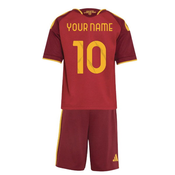 2026-2027 AS Roma Home Mini Kit (Your Name)
