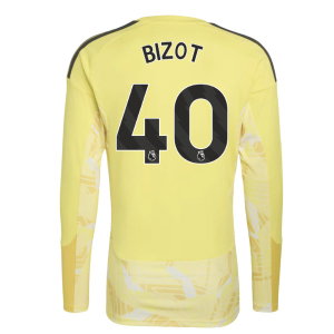 2026-2027 Aston Villa Goalkeeper Long Sleeve Shirt (Yellow) - Kids (Bizot 40)
