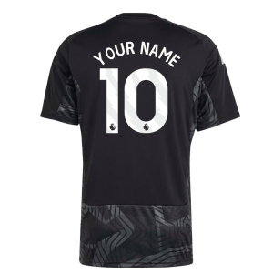 2026-2027 Aston Villa Goalkeeper Shirt (Black) (Your Name)