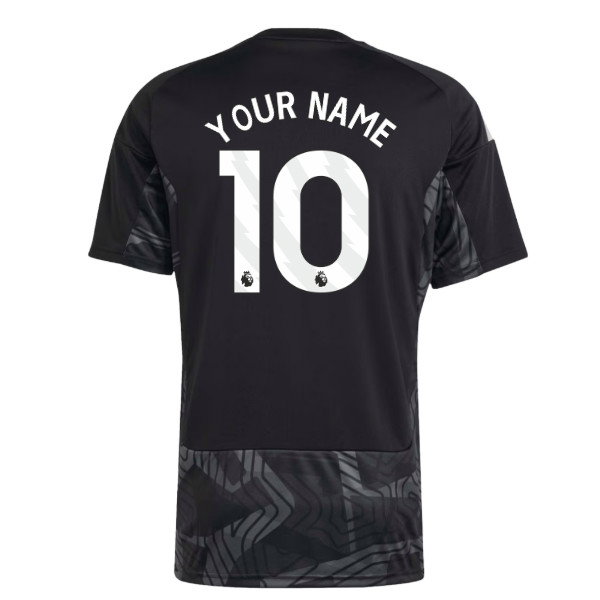2026-2027 Aston Villa Goalkeeper Shirt (Black) (Your Name)