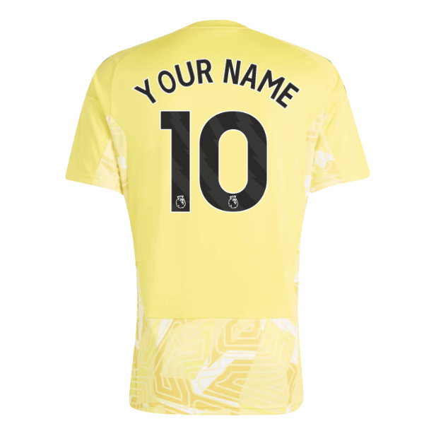 2026-2027 Aston Villa Goalkeeper Shirt (Yellow) (Your Name)