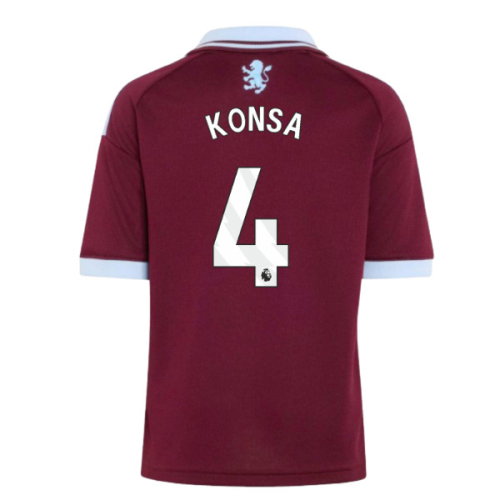 2026-2027 Aston Villa Home Mini Kit (Konsa 4)