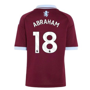 2026-2027 Aston Villa Home Shirt (Kids) (Abraham 18)