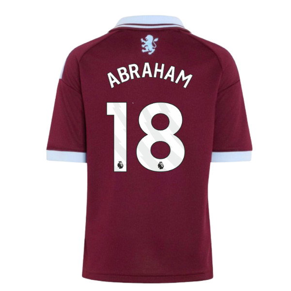 2026-2027 Aston Villa Home Shirt (Kids) (Abraham 18)
