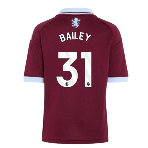 2026-2027 Aston Villa Home Shirt (Kids) (Bailey 31)