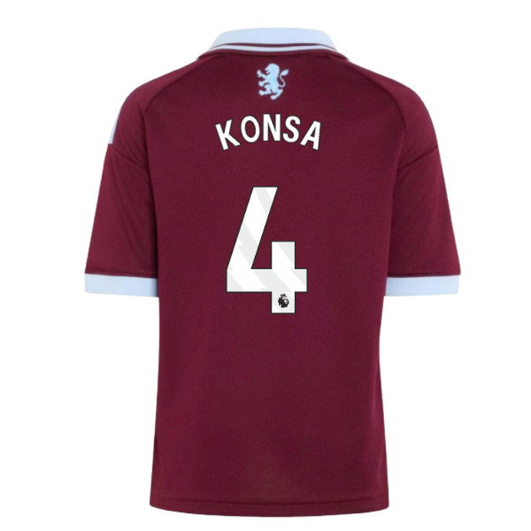 2026-2027 Aston Villa Home Shirt (Kids) (Konsa 4)