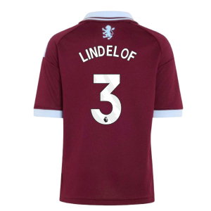 2026-2027 Aston Villa Home Shirt (Kids) (Lindelof 3)
