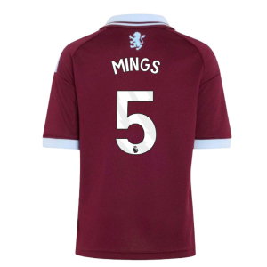 2026-2027 Aston Villa Home Shirt (Kids) (Mings 5)