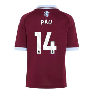 2026-2027 Aston Villa Home Shirt (Kids) (Pau 14)