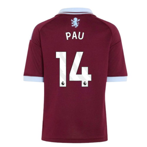 2026-2027 Aston Villa Home Shirt (Kids) (Pau 14)