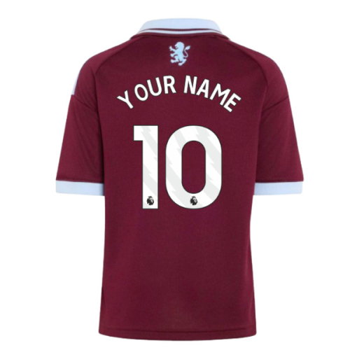 2026-2027 Aston Villa Home Shirt (Kids) (Your Name)