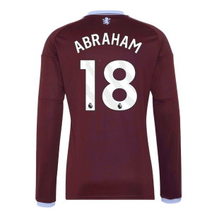 2026-2027 Aston Villa Long Sleeve Home Shirt (Abraham 18)