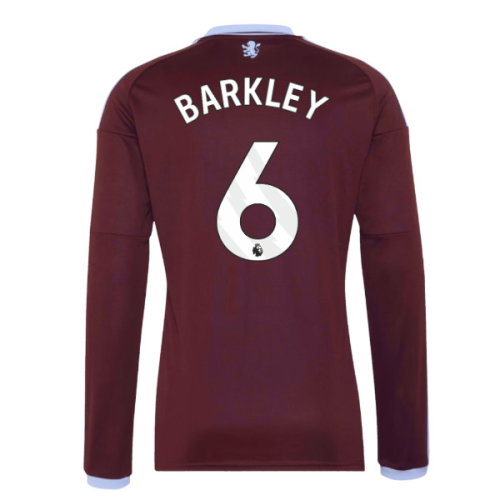 2026-2027 Aston Villa Long Sleeve Home Shirt (Barkley 6)