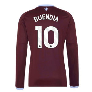 2026-2027 Aston Villa Long Sleeve Home Shirt (Buendia 10)