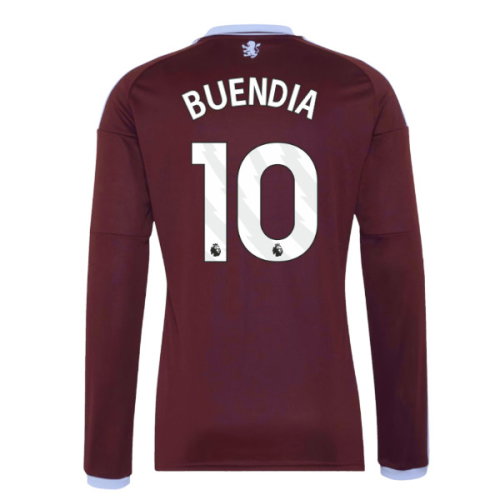 2026-2027 Aston Villa Long Sleeve Home Shirt (Buendia 10)