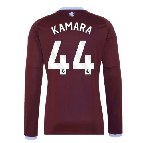 2026-2027 Aston Villa Long Sleeve Home Shirt (Kamara 44)