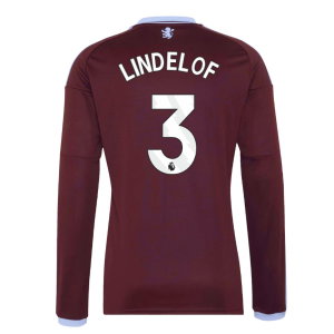 2026-2027 Aston Villa Long Sleeve Home Shirt (Lindelof 3)
