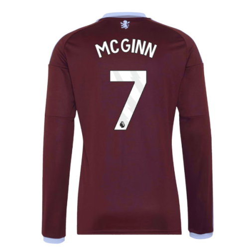 2026-2027 Aston Villa Long Sleeve Home Shirt (McGinn 7)