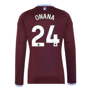 2026-2027 Aston Villa Long Sleeve Home Shirt (Onana 24)
