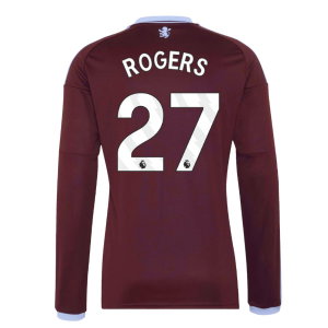 2026-2027 Aston Villa Long Sleeve Home Shirt (Rogers 27)
