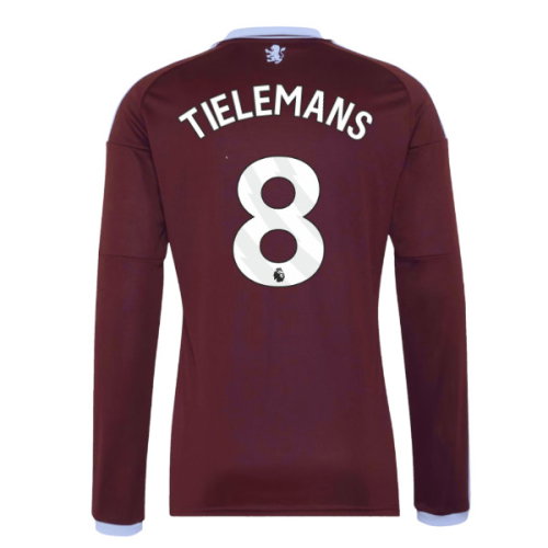 2026-2027 Aston Villa Long Sleeve Home Shirt (Tielemans 8)